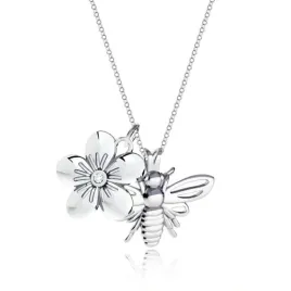 pszczola-pszczolka-niezapominajka-komplet-bizuterii-splot-rolo-srebro-925