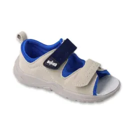 szaro-niebieskie-sandalki-chlopiece-befado-r-24