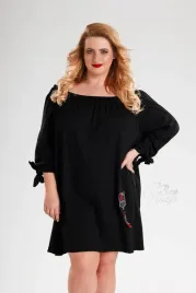 tunika-oversize-sukienka-czarna-plus-size