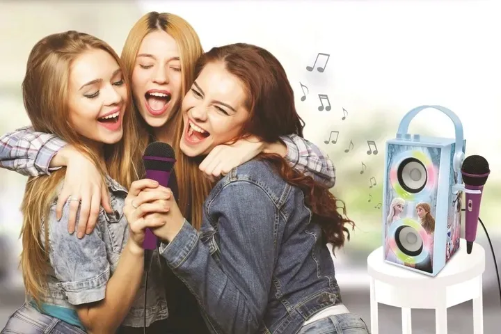 kraina-lodu-2-glosnik-karaoke-led-mic-bluetooth-material-plastik