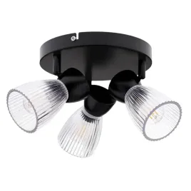 lampa-sufitowa-potrojna-czarna-trzy-szklane-klosze-okragla-3-pkt-milagro