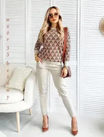 dres-damski-komplet-dzianinowy-wzorzysty-modny-stylowy