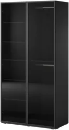 szafa-modulowa-nova-100-cm-z-polkami-szklo-antisol-czarny