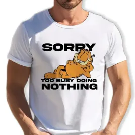 koszulka-biala-meska-t-shirt-too-busydoing-nothing-kot-garfield-wzory-l