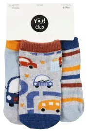 yo-skarpety-skarpetki-bawelna-niemowlece-chlopiece-autko-3pack-3-6m-xs3b