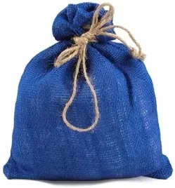 niebieski-worek-z-juty-na-prezent-swieta-26x30-cm
