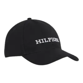 tommy-hilfiger-czapka-z-daszkiem-th-monotype-soft-6-panel-cap-czarna