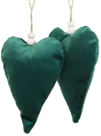 zawieszka-dekoracyjna-serce-zielone-pluszowe-16-cm