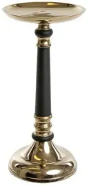 swiecznik-dekoracyjny-ozdobny-czarno-zloty-30-cm