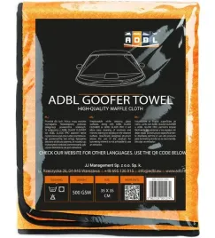 adbl-goofer-towel-mikrofibra-waflowa-do-czyszczenia-szyb-w-aucie-35x35-cm