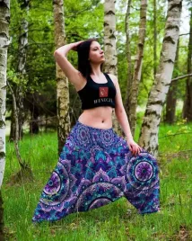 szarawary-yoga-fittnes-duza-mandala-fiolet-polska