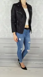 damska-kurtka-skora-ramoneska-zamki-biker-black
