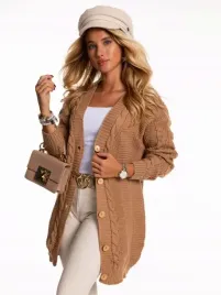 dlugi-sweter-kardigan-duzo-kolorow-narzutka