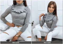 prazkowany-sweter-damski-golf-kolory-ox127-uni