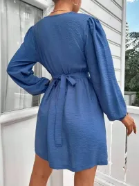 shein-niebieska-sukienka-mini-pasek-m