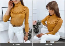 prazkowany-sweter-damski-golf-kolory-ox128-uni