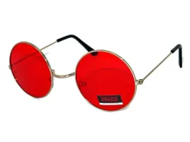 okulary-vintage-lenonki-okragle-metalowe-retro-red-czerwone-uv400