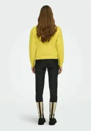 jdy-zolta-klasyczna-bluza-l