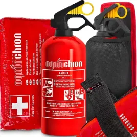 apteczka-din13164-gasnica-ogniochron-1kg-samochodowa-uchwyt-rzep-mocowanie