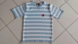 yarn-premium-sweterek-bluzka-w-pasy-blekitny-jeans-bialy-serduszko-nowosc