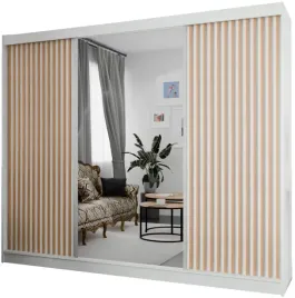 szafa-przesuwna-trzydrzwiowa-z-lamelami-lustrem-250x215x61-cm-do-salonu