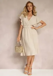 renee-jasnobezowa-sukienka-damska-s-m