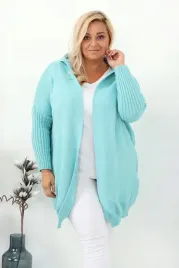 narzutka-kardigan-oversize-mietowa-plus-size