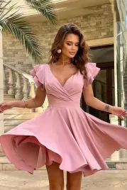 sukienka-rozkloszowana-z-falbanami-pudrowy-roz-bicotone-m-38-na-wesele