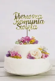 zloty-topper-na-tort-pierwsza-komunia-swieta-plexi