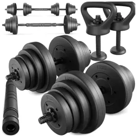 hantle-regulowane-40kg-zestaw-hantli-2x20kg-gryf-kettlebell-sztanga-kettle