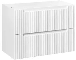 biala-szafka-pod-umywalke-80-cm-wiszaca-ryflowane-fronty-2-szuflady-mdf