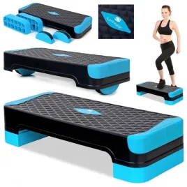 step-do-cwiczen-fitness-aerobiku-2-stopnie-trener-rownowagi-modulowy-podest