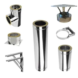 komin-systemowy-kwasoodporny-izolowany-dwuscienny-zewnetrzny-fi-200-dl-2-m