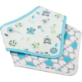 akuku-sliniak-apaszka-na-rzep-sowy-turkus-2-szt