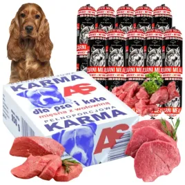 karma-dla-psa-mieso-mrozone-wolowe-bez-kosci-as-10kg-barf-baton-wolowy-10kg