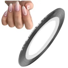 nitka-tasiemka-pasek-do-zdobien-paznokci-tasma-srebrna-krazek