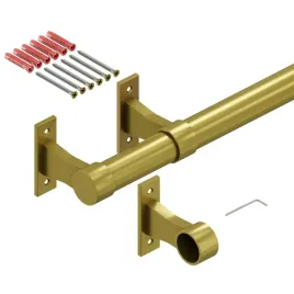 balustrada-na-schody-porecz-schodowa-zloty-mat-uchwyt-fi-32-mm-elen-200-cm