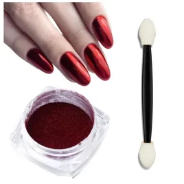 pylek-do-zdobien-paznokci-czerwony-aplikator-do-paznokci