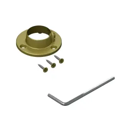zlota-rozeta-fi-25-mm-do-drazka-rury-szafy