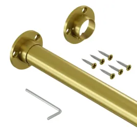 drazek-do-szafy-classic-pro-i-rozety-zloty-148cm