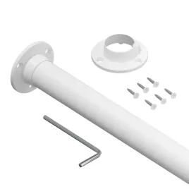 bialy-drazek-do-szafy-fi-25-mm-148-cm-2-rozety