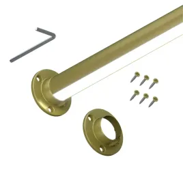 zloty-drazek-ubraniowy-meblowy-led-do-szafy-garderoby-fi25-2-rozety-100-cm