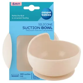 canpol-silikonowa-miseczka-z-przyssawka-dla-dzieci-bezowa-330ml