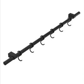 czarny-reling-kuchenny-60cm-6-niespadajacych-haczykow