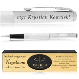 pioro-wieczne-parker-jotter-biale-pudelko-z-dedykacja-grawer-na-piorze