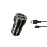 ladowarka-samochodowa-2xusb-2-4a-xo-kabel-usb-c