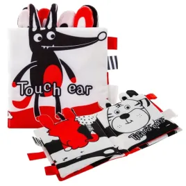 kontrastowa-ksiazeczka-miekka-zwierzatka-wilk-z-uszami-szelescik-grzechotka