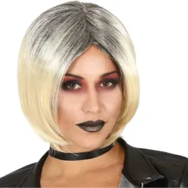 peruka-blond-ombre-z-czarnymi-odrostami-wlosy-karnawal-halloween