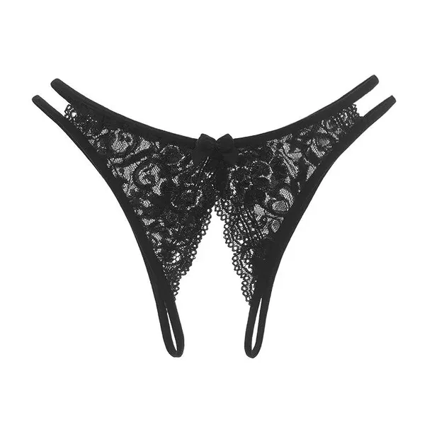 Bielizna Erotyczna Damskie Kuszące Figi z Otwartym Krokiem Sexy Stringi