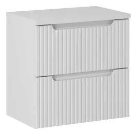 biala-szafka-pod-umywalke-z-blatem-60-cm-wiszaca-ryflowane-fronty-szuflady